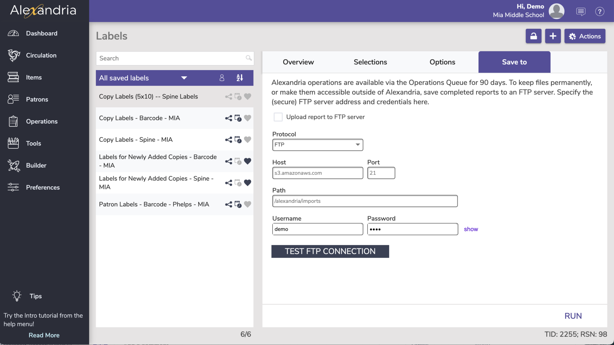 Labels – Alexandria™